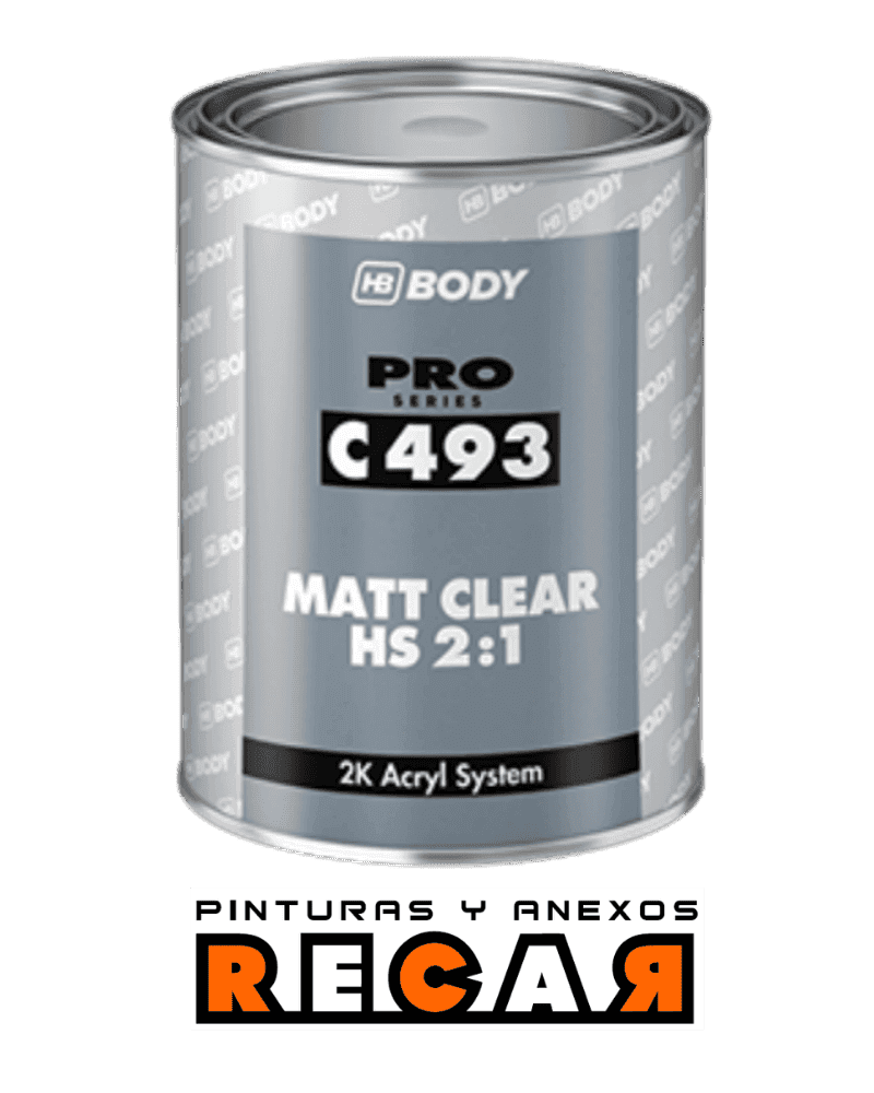 Body C493 Matt Clear Hs 2:1