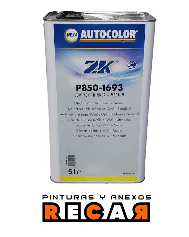 Nexa Autocolor Disolvente P850-1693 Bajo VOC Medio 1L / 5L - Imagen 2