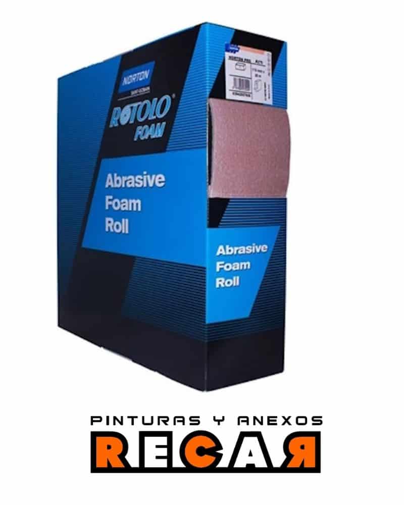 Norton Rotolo Foam Abrasive 115 Mm X 25 Mtrs