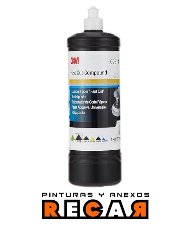 3M Perfect-It Desbastado De Corte Rápido Fast Cut, 1 Kg, 09374