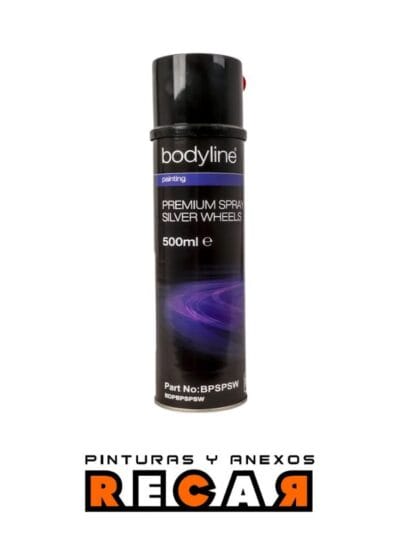 Bodyline Spray Aluminio De Llantas 500Ml