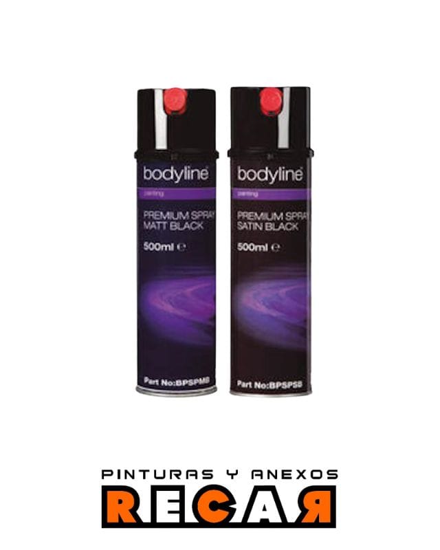 Bodyline Spray Negro Brillo 500Ml