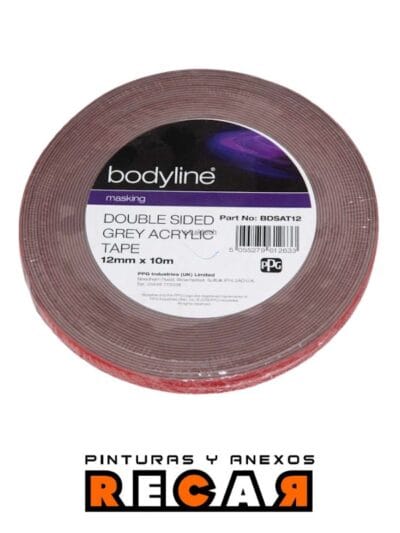 Bodyline Cinta Acrilica Doble Cara 12Mm X 10Mts
